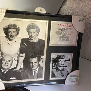 I Love Lucy Vintage Photo Collage